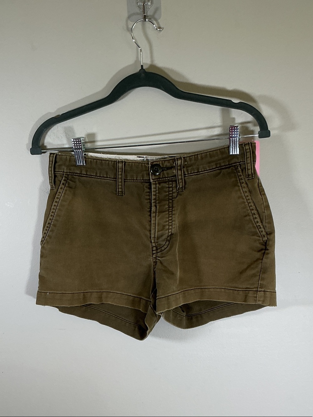 Abercrombie & Fitch Olive Utility Shorts Women’s size 2